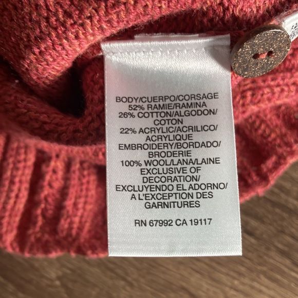 Vintage Womens Sigrid Olsen Sport Knit Boho Vest size Medium - Picture 11 of 11